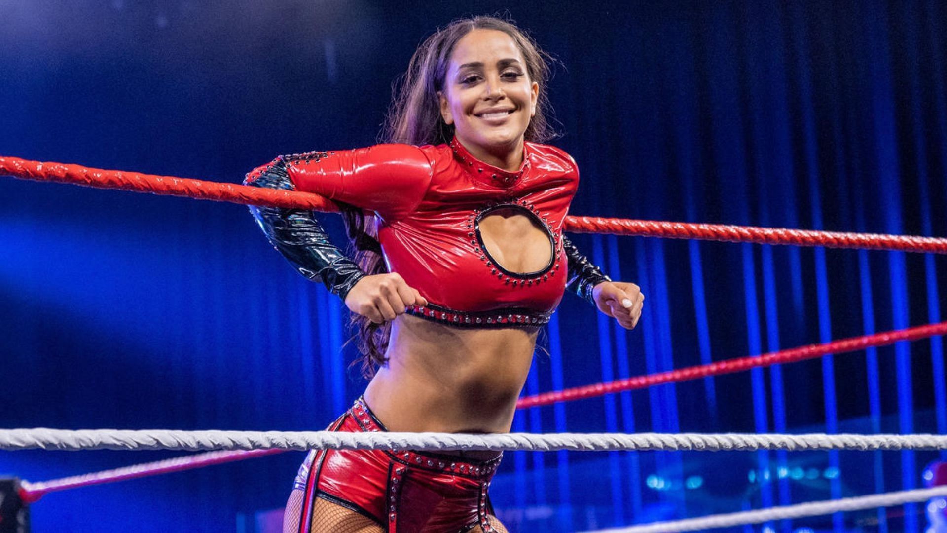 Aliyah currently is a member of the SmackDown roster
