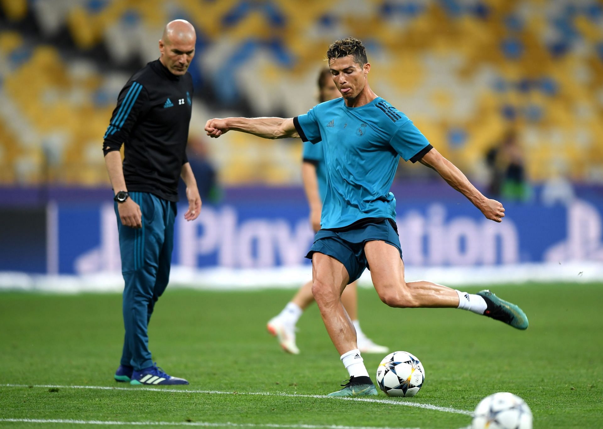 Real Madrid Training Session - UEFA Champions League Final Previews.