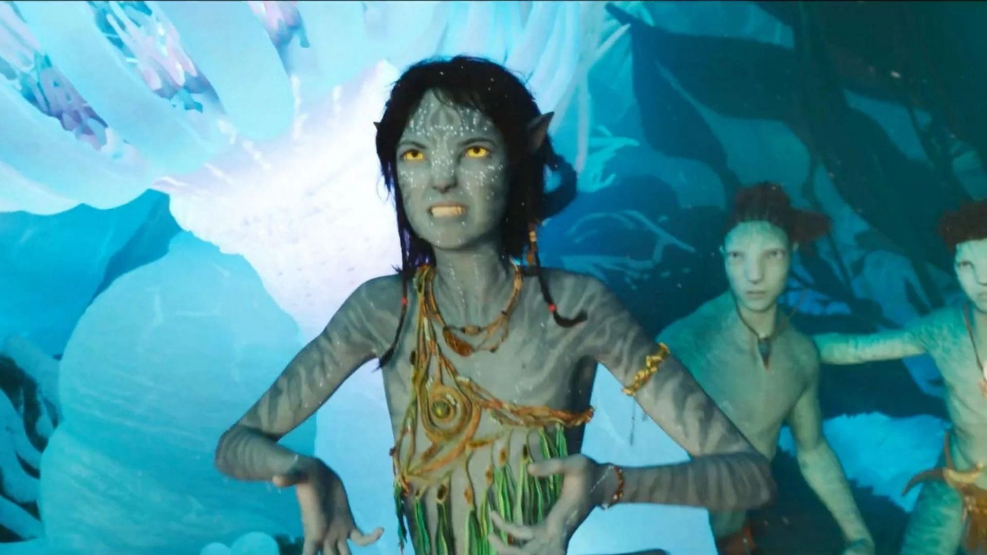 A still from Avatar 2 featuring Kiri (Image via 21st Century Studios)