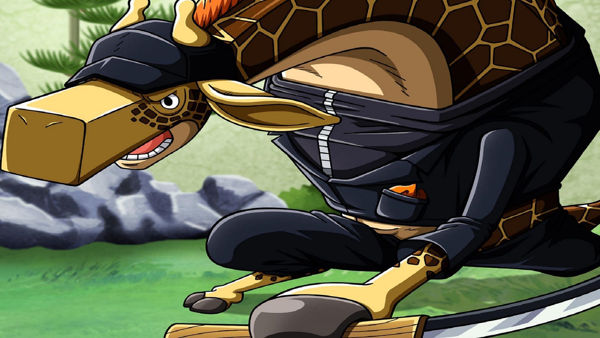 Kaku, the second strongest member of CP9 (Image via Toei Animation, One Piece)