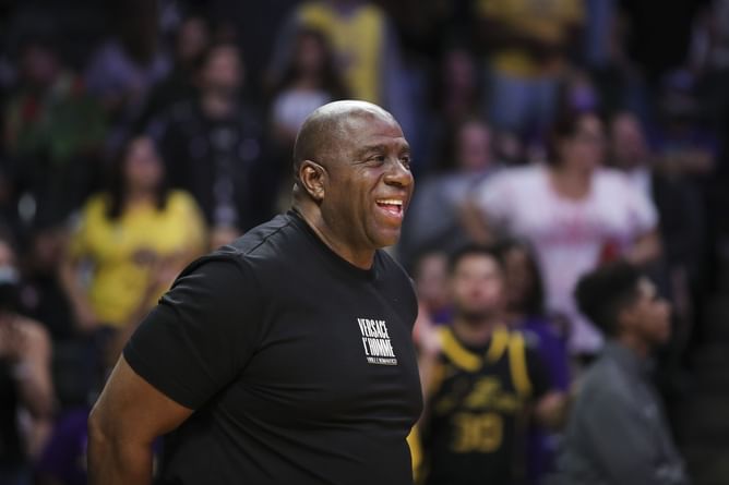 Looking at Magic Johnson's rookie year iconic performance in NBA finals that showed greatness in action