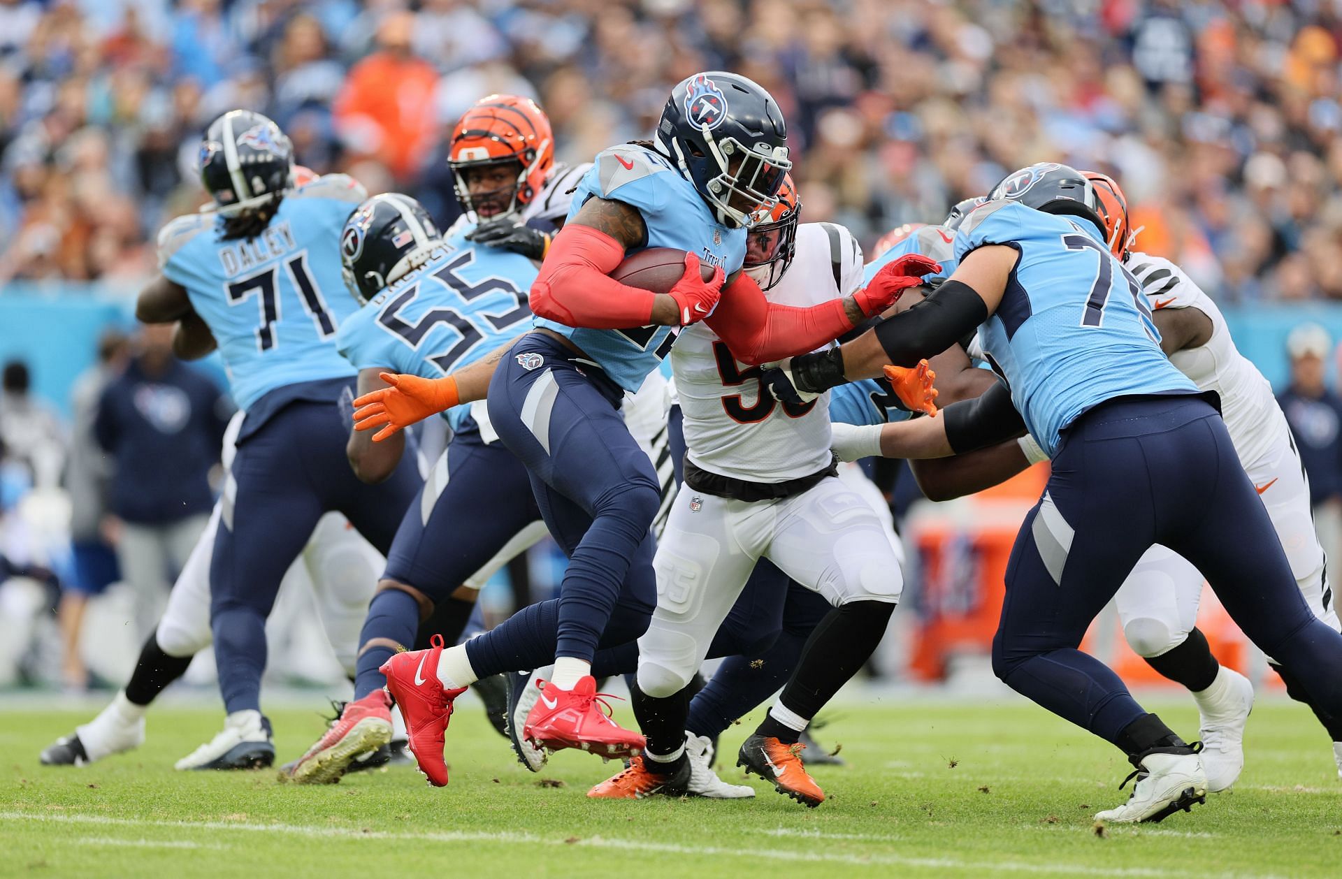 Cincinnati Bengals v Tennessee Titans