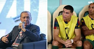 "Ruined his psychology and took away his energy" - Turkish president Erdogan says Cristiano Ronaldo was subject to a 'political ban'