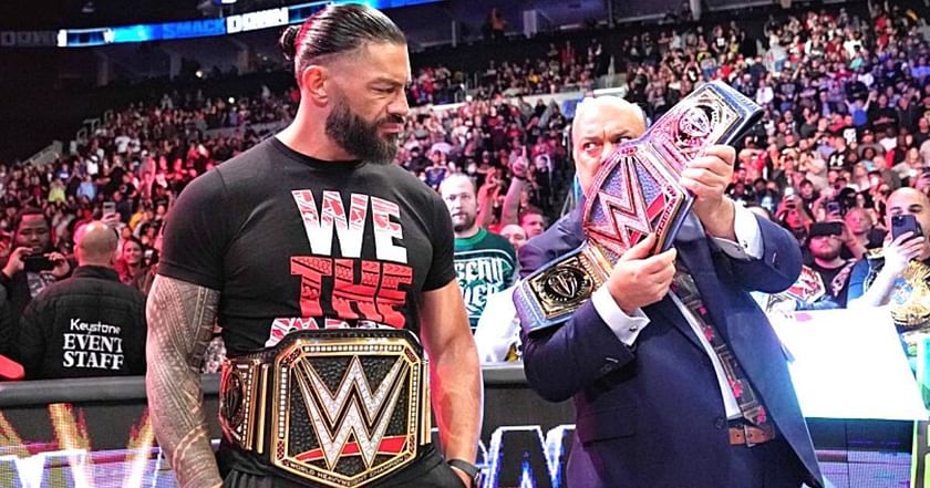 Massive backstage talk of WWE splitting up Roman Reigns' undisputed ...