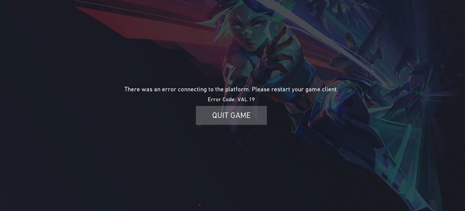 How to Fix Error Code VAL 19 in 'Valorant
