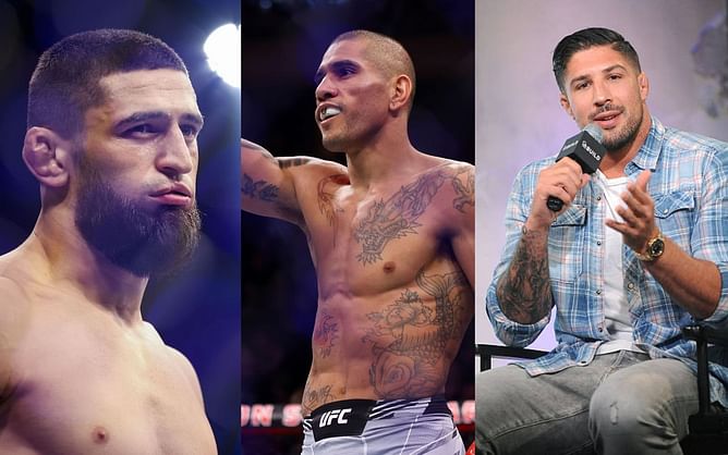 Alex Pereira says fighters who trash talk about him on camera are nice to him in person