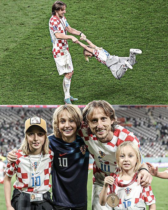 Class act' Luka Modric takes selfie with Morocco staff after World Cup  play-off win, as star hailed as 'impossible to replace' as he bows out of  tournament