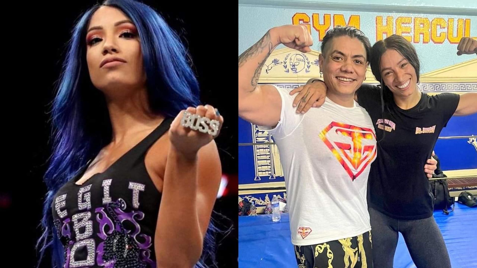 Sasha Banks comenta sobre el entrenamiento en México durante su pausa en la WWE.