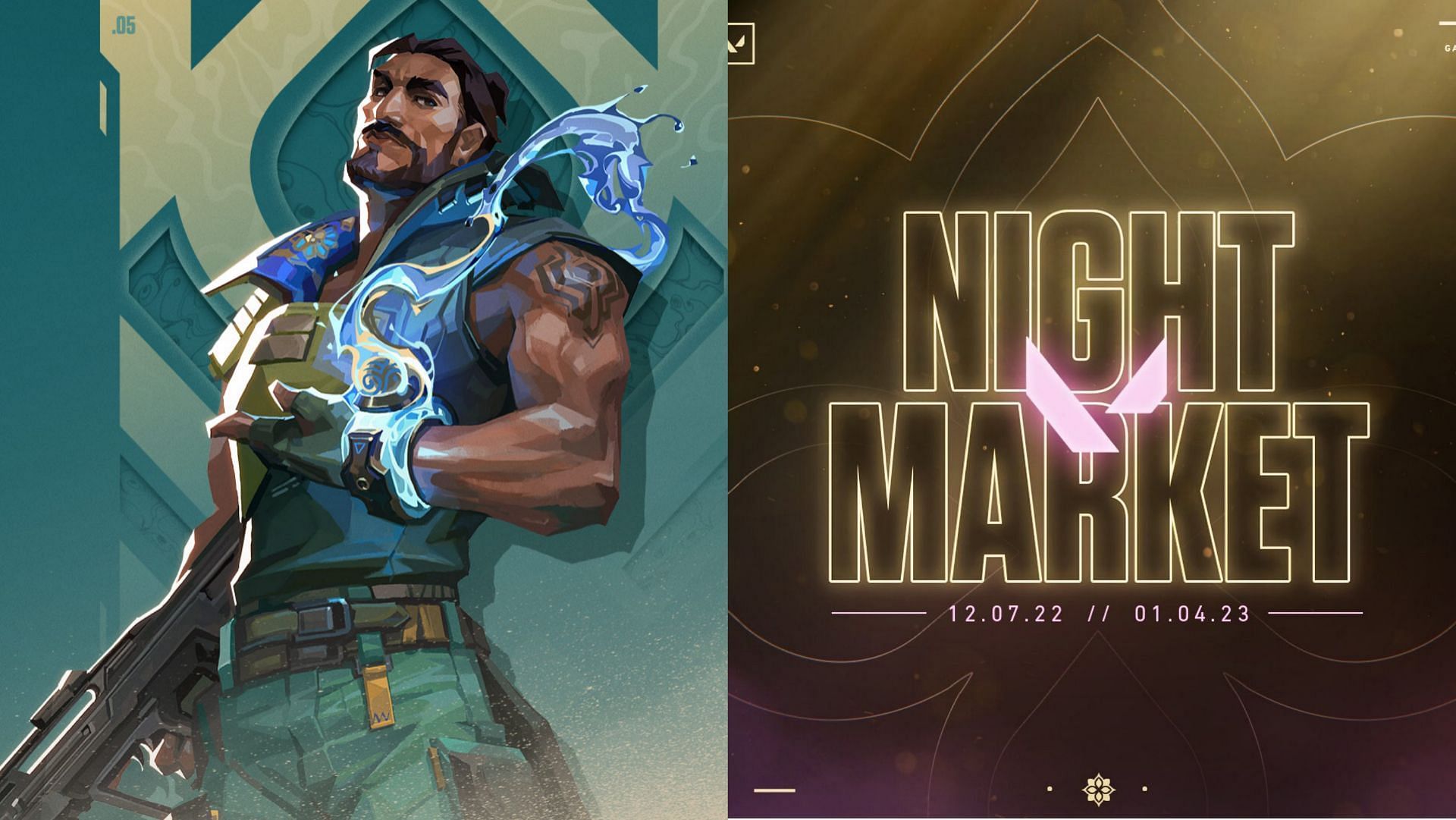 Valorant Night Market for Episode 5 Act 3 (Images via Riot Games)