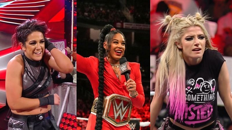 alexa bliss bayley raw womens number 1 contendership