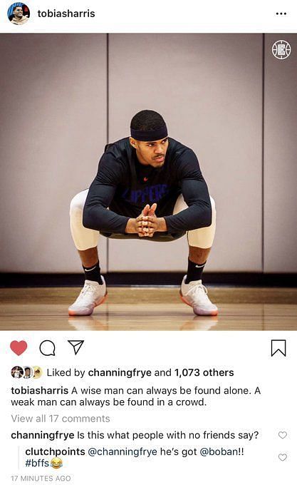 How is Tobias Harris related to Channing Frye? All you need to know