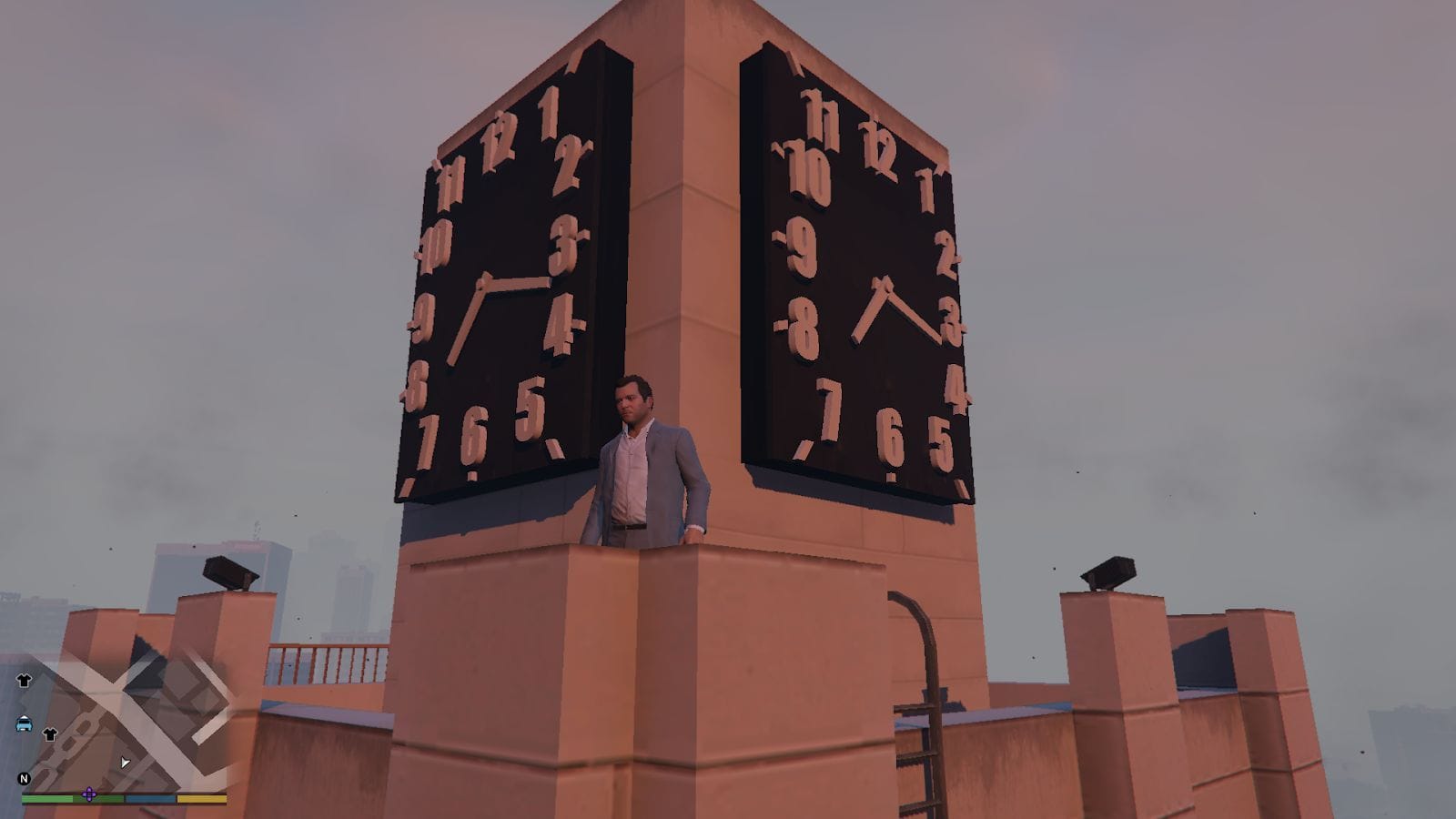 Where is Clock Tower Building located in GTA 5?