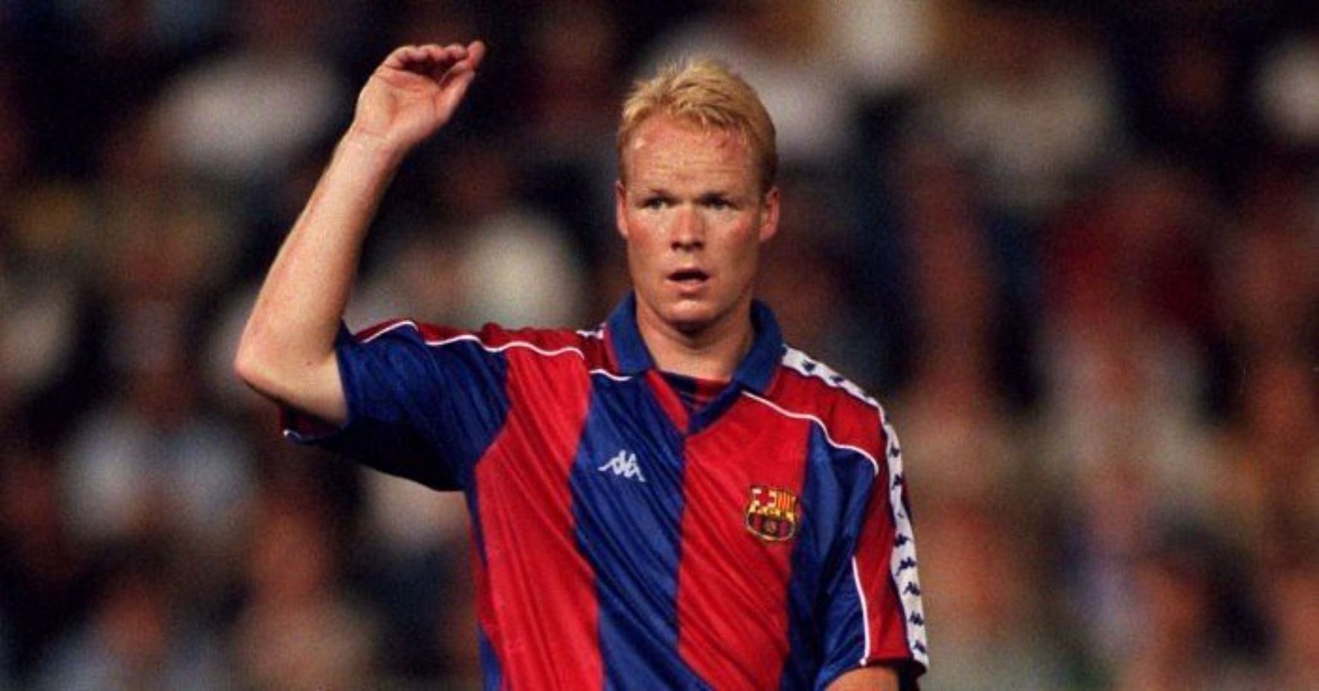 Koeman was a driving force for Barcelona in his playing days.