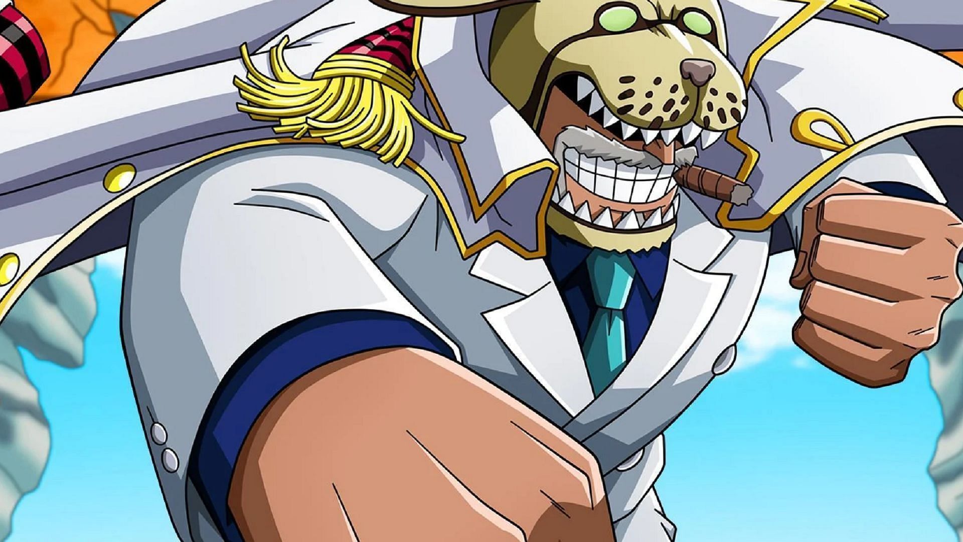 Even as an old man, Garp one of the most powerful One Piece characters (Image via Toei Animation, One Piece)