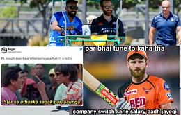 Top 10 funny memes as Gujarat Titans sign Kane Williamson at the IPL 2023 mini-auction