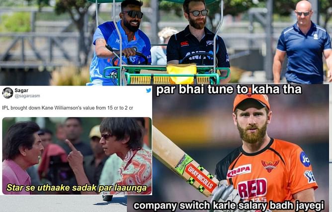 Top 10 funny memes as Gujarat Titans sign Kane Williamson at the IPL 2023 mini-auction
