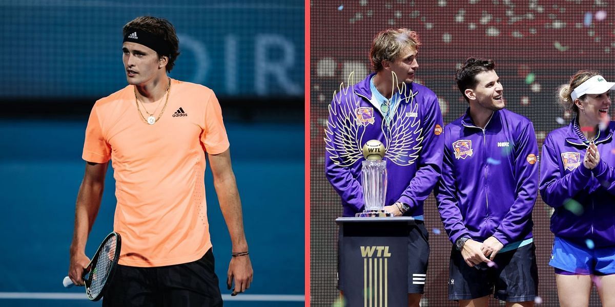 Alexander Zverev helped the Hawks win the World Tennis League