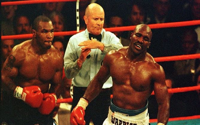 The ear bite didn't tarnish Mike Tyson's legacy, says Evander Holyfield