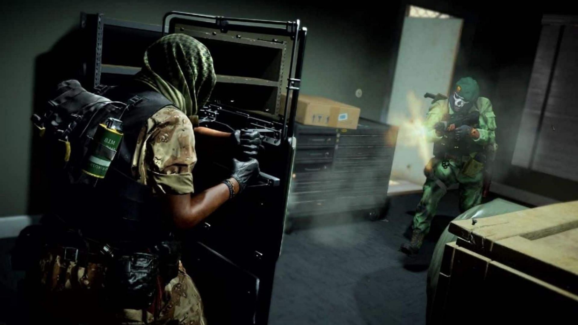 Riot Shield in MW2 (Image via Activision)