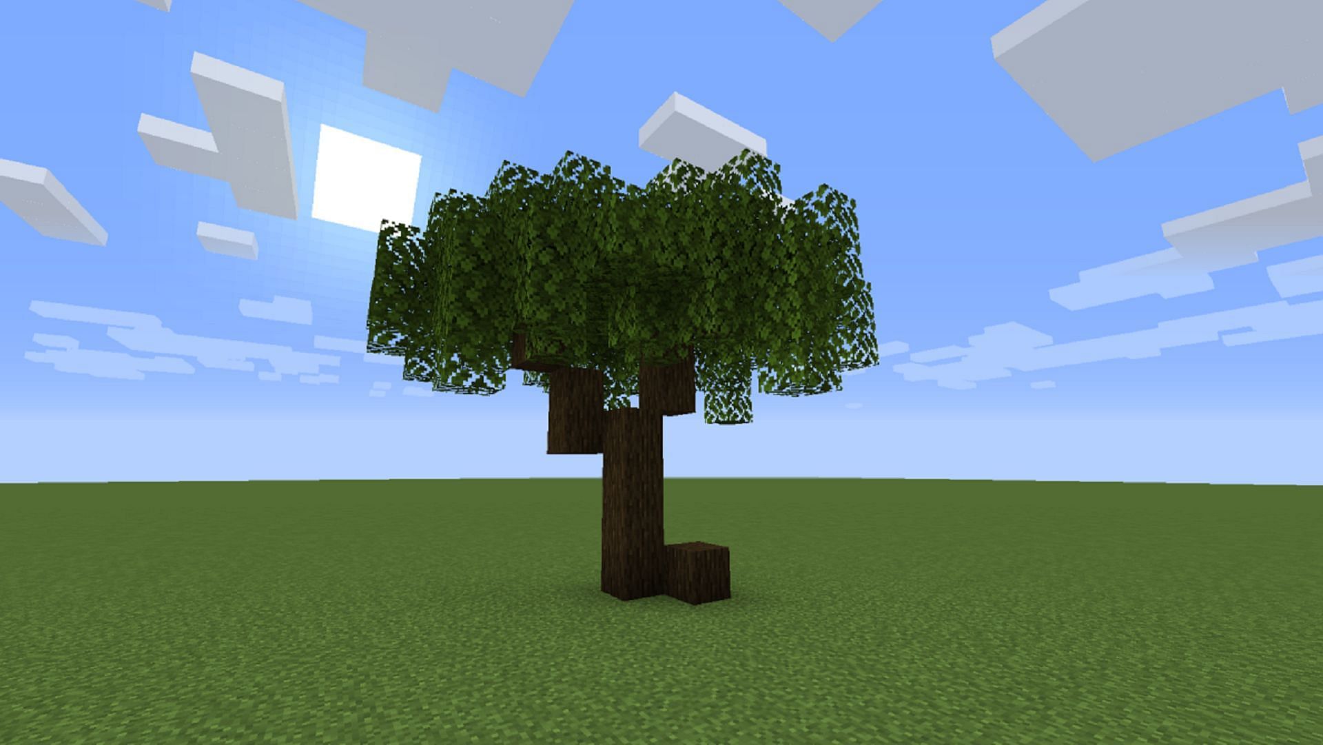 Custom tree designs are much more appealing compared to standard Minecraft trees (Image via Minecraft Build Inspiration/tumblr)
