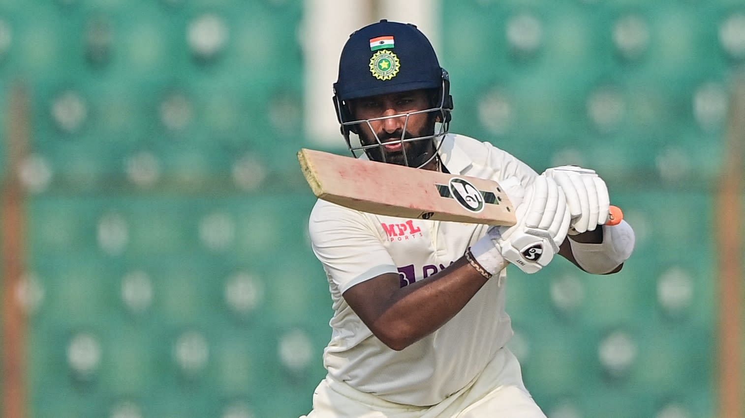 Cheteshwar Pujara scored a hundred in the first Test after a gap of 1443 days. 