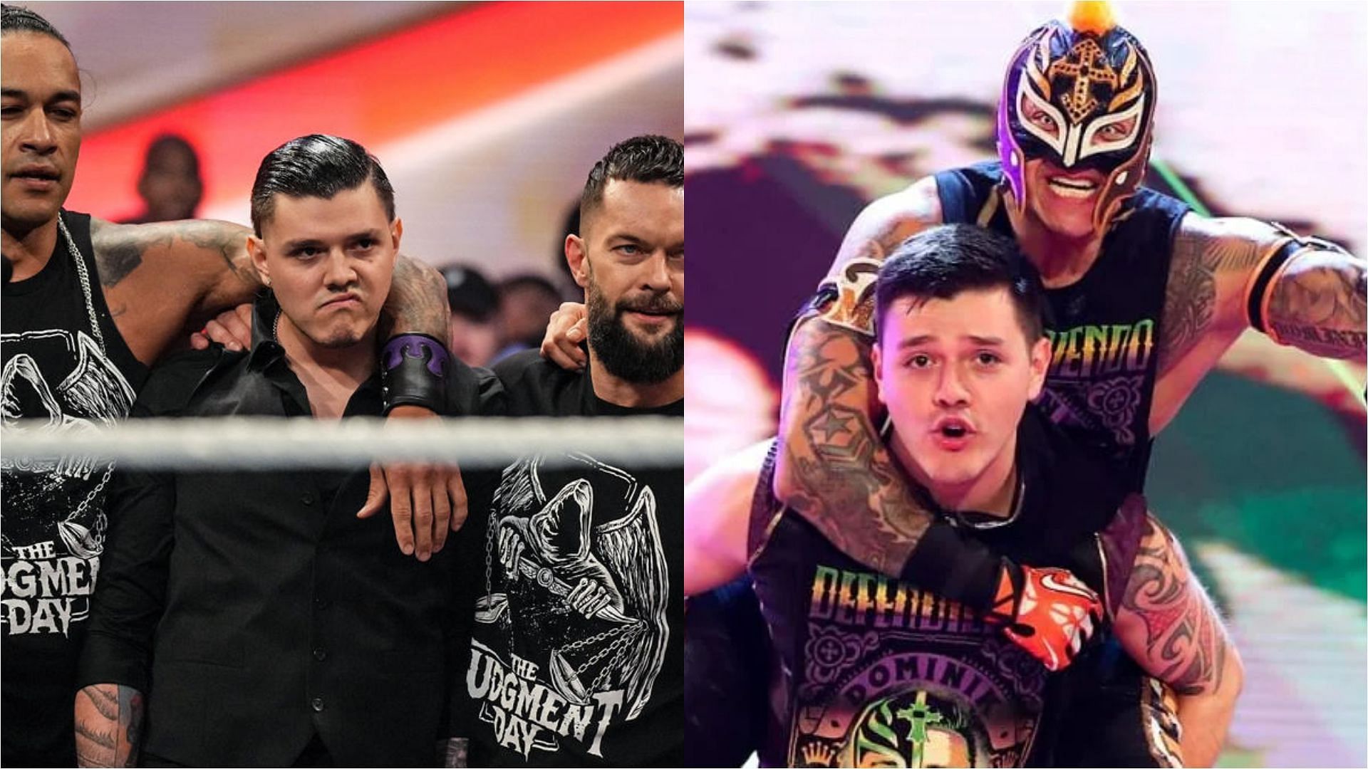 Dominik Mysterio turned his back on his father to join The Judgment Day