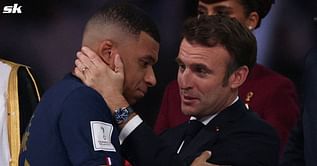 Emmanuel Macron reveals what he told Kylian Mbappe after France's heartbreaking defeat to Argentina in 2022 FIFA World Cup final