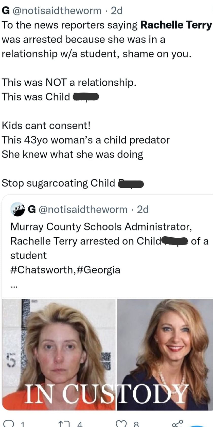 Rachelle Terry: What did Rachelle Terry do? Georgia school ...