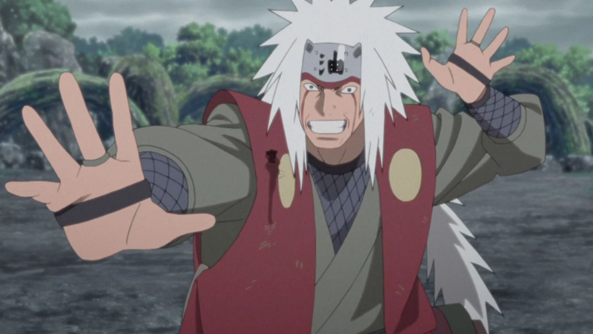 Jiraiya, as seen in Naruto (Image via Pierrot)