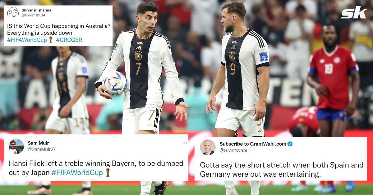 Twitter exploded as Germany were eliminated from the 2022 FIFA World Cup