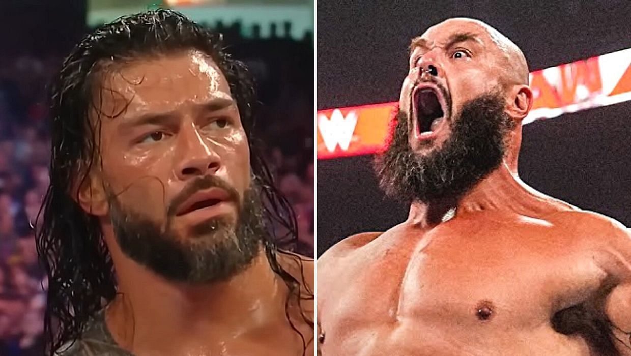 SmackDown stars Roman Reigns and Braun Strowman