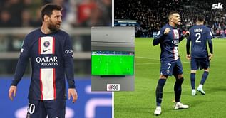 Lionel Messi posts story of him watching PSG match as Kylian Mbappe scores last-minute winner against Strasbourg