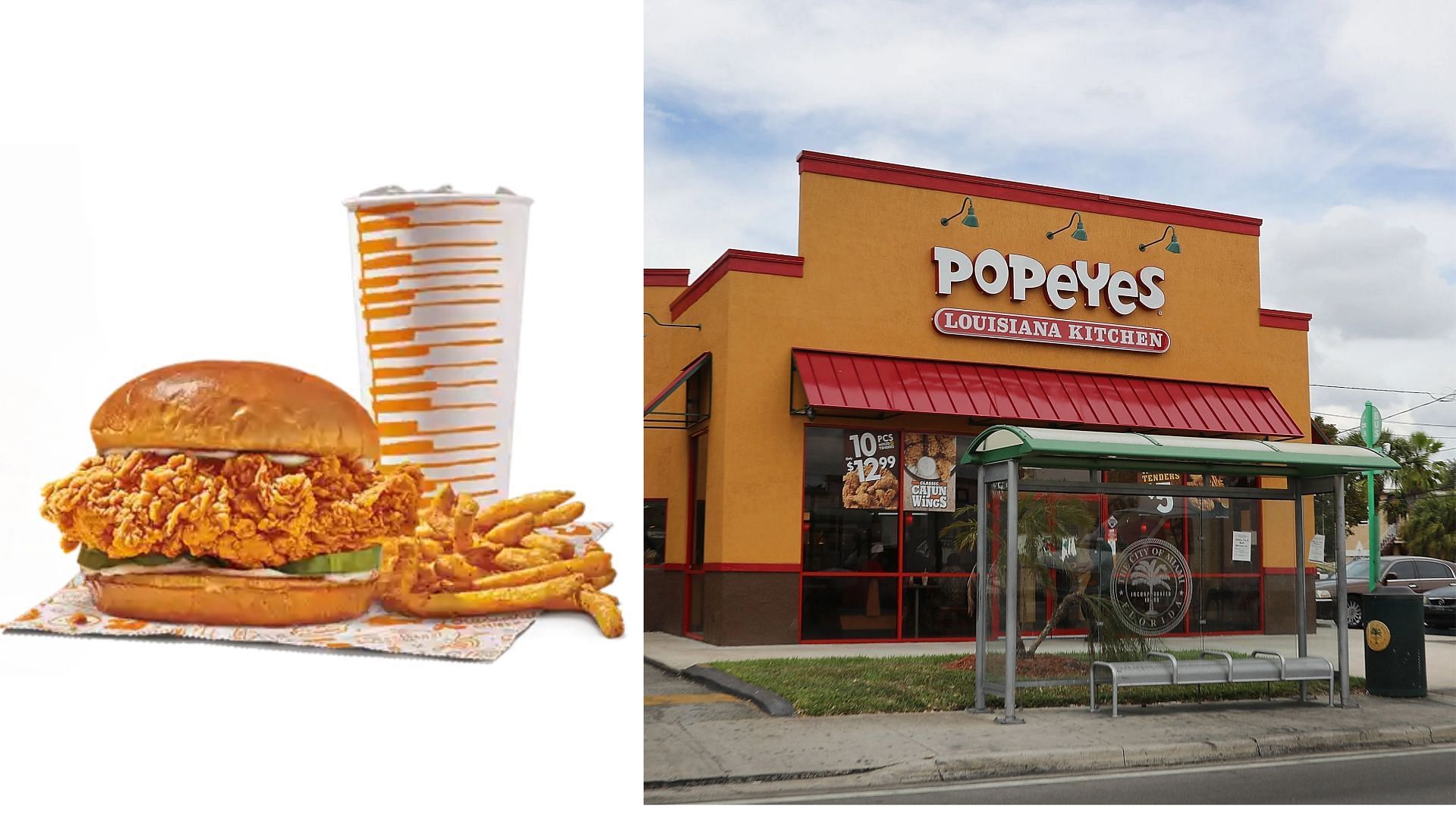 Popeyes launches new Chicken Sandwich combo deal (Image via Joe Raedle/Getty Images)