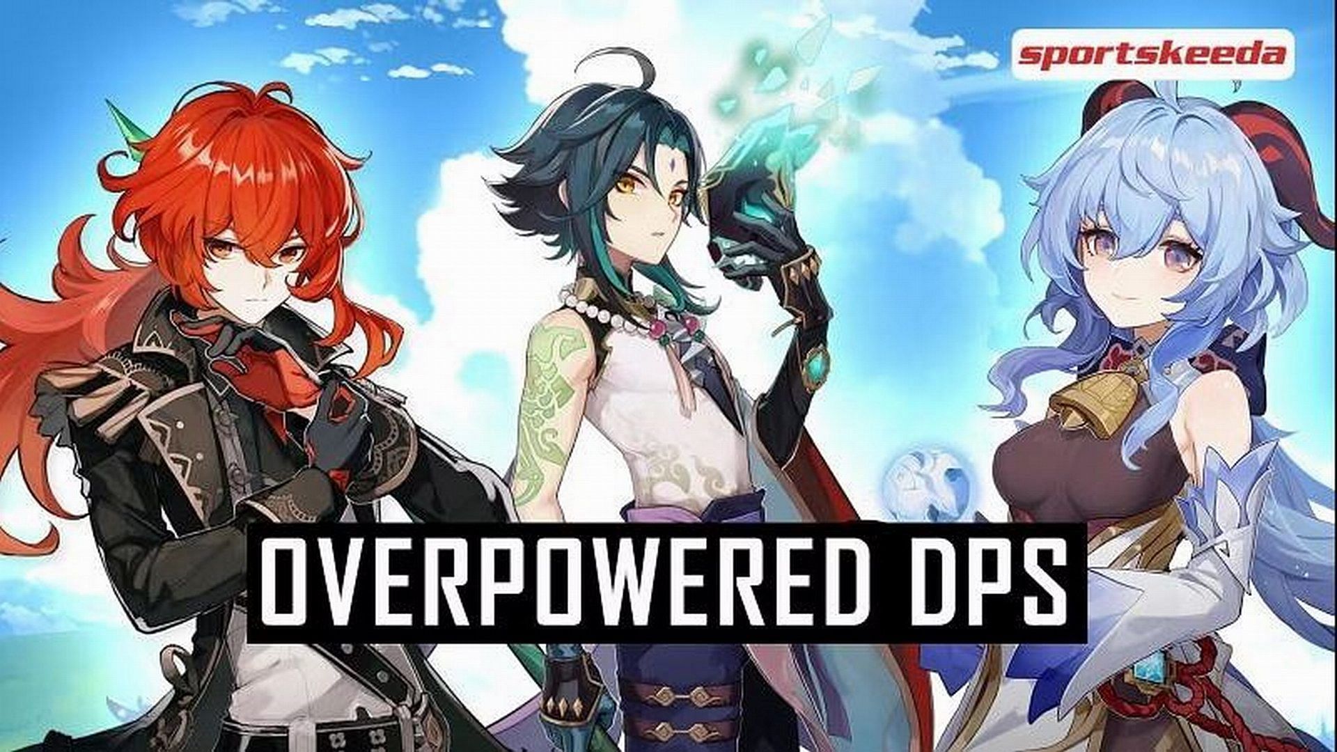 Top 5 overpowered DPS characters in Genshin Impact (Image via Sportskeeda)