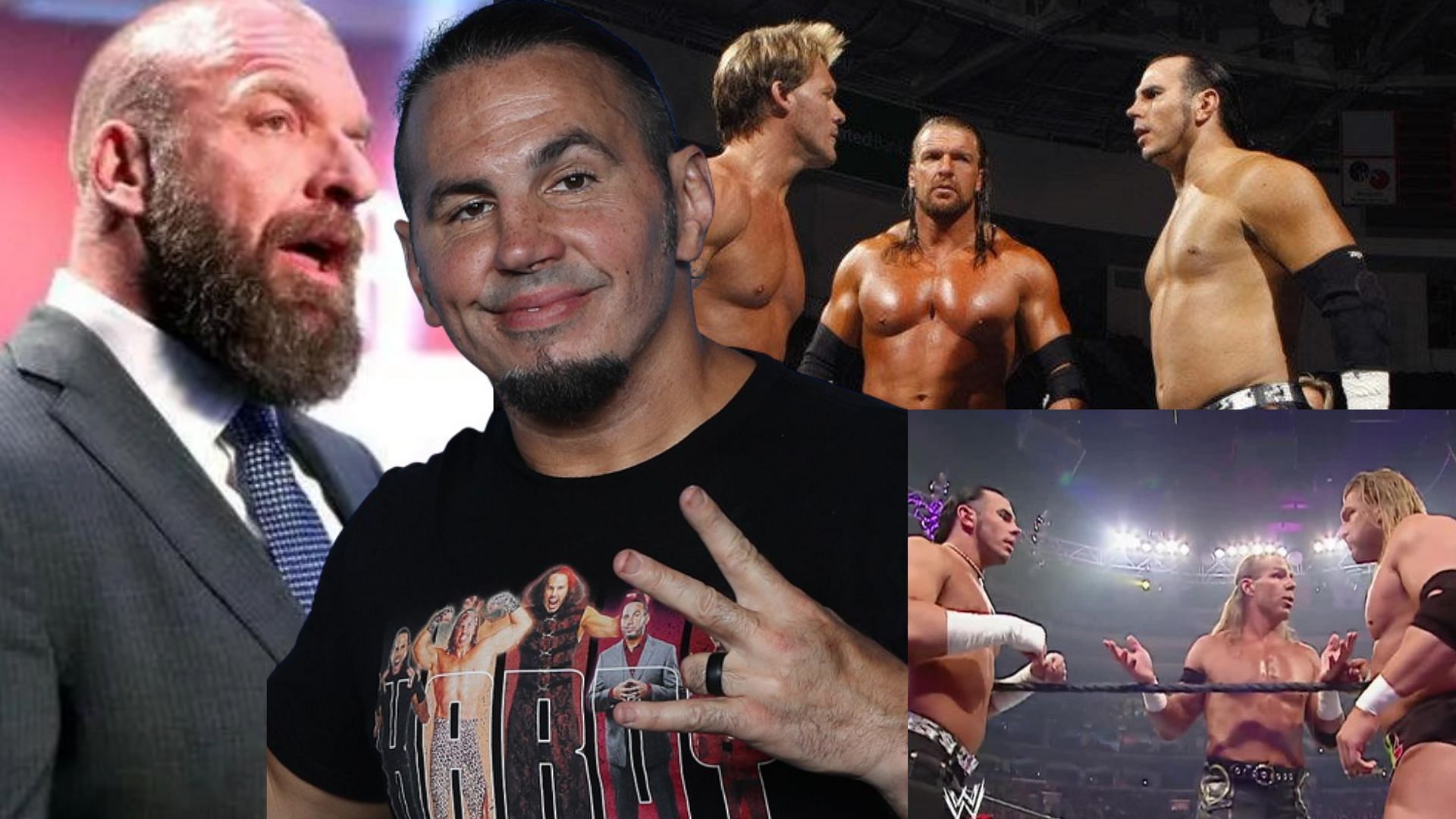 Matt Hardy and Triple H's paths crossed on-screen during their time in WWE