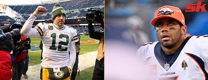 Could the Green Bay Packers trade Aaron Rodgers for Russell Wilson in 2023?