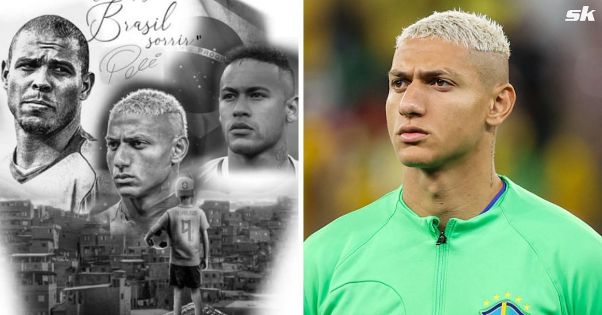 Neymar sends Richarlison 26000 to remove his face from his massive  Brazil back tattoo  Daily Star