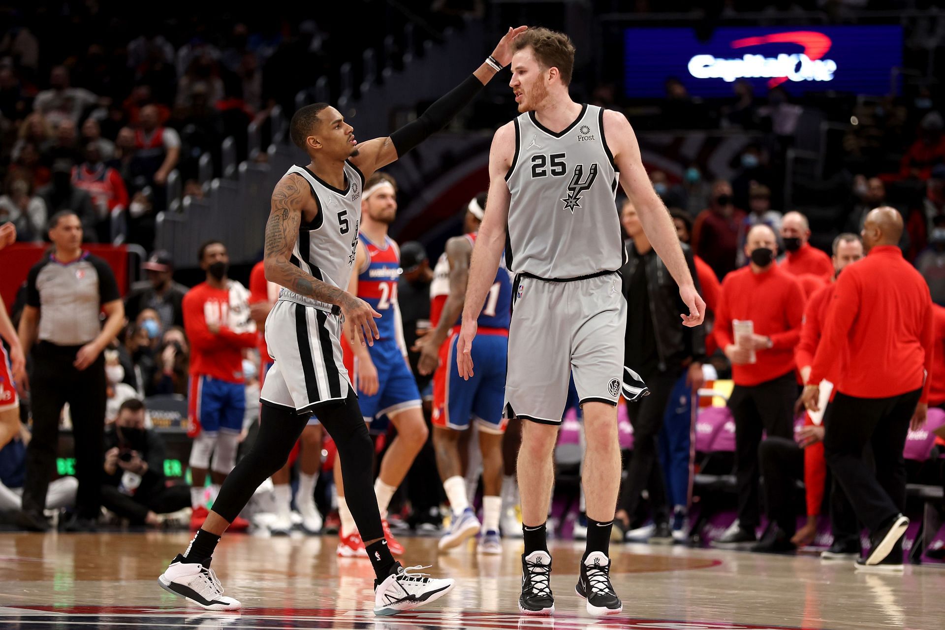 San Antonio Spurs v Washington Wizards