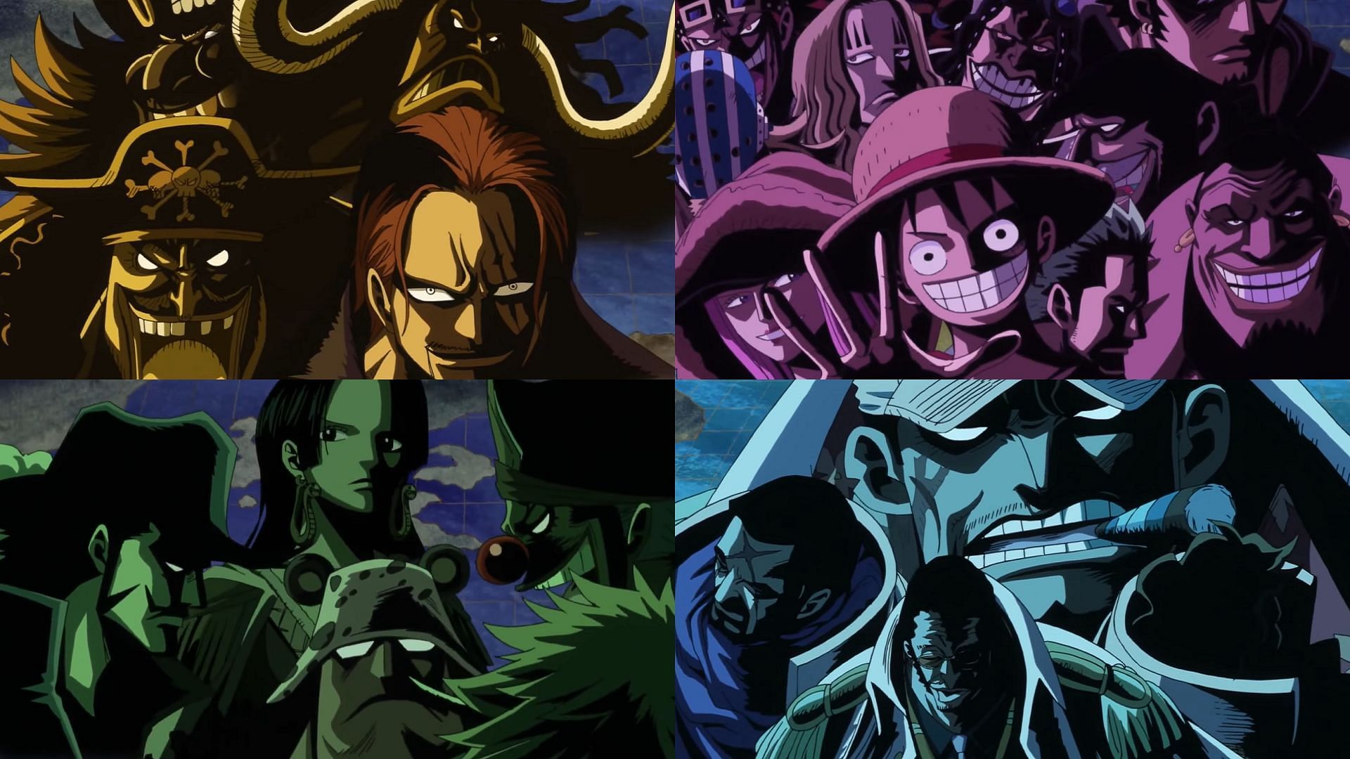 This battle royale should involve the currently most powerful individuals of the One Piece world (Image via Toei Animation, One Piece)