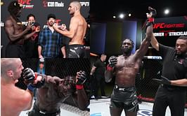 Polarizing Jared Cannonier vs. Sean Strickland scorecard only the second of its kind in UFC history