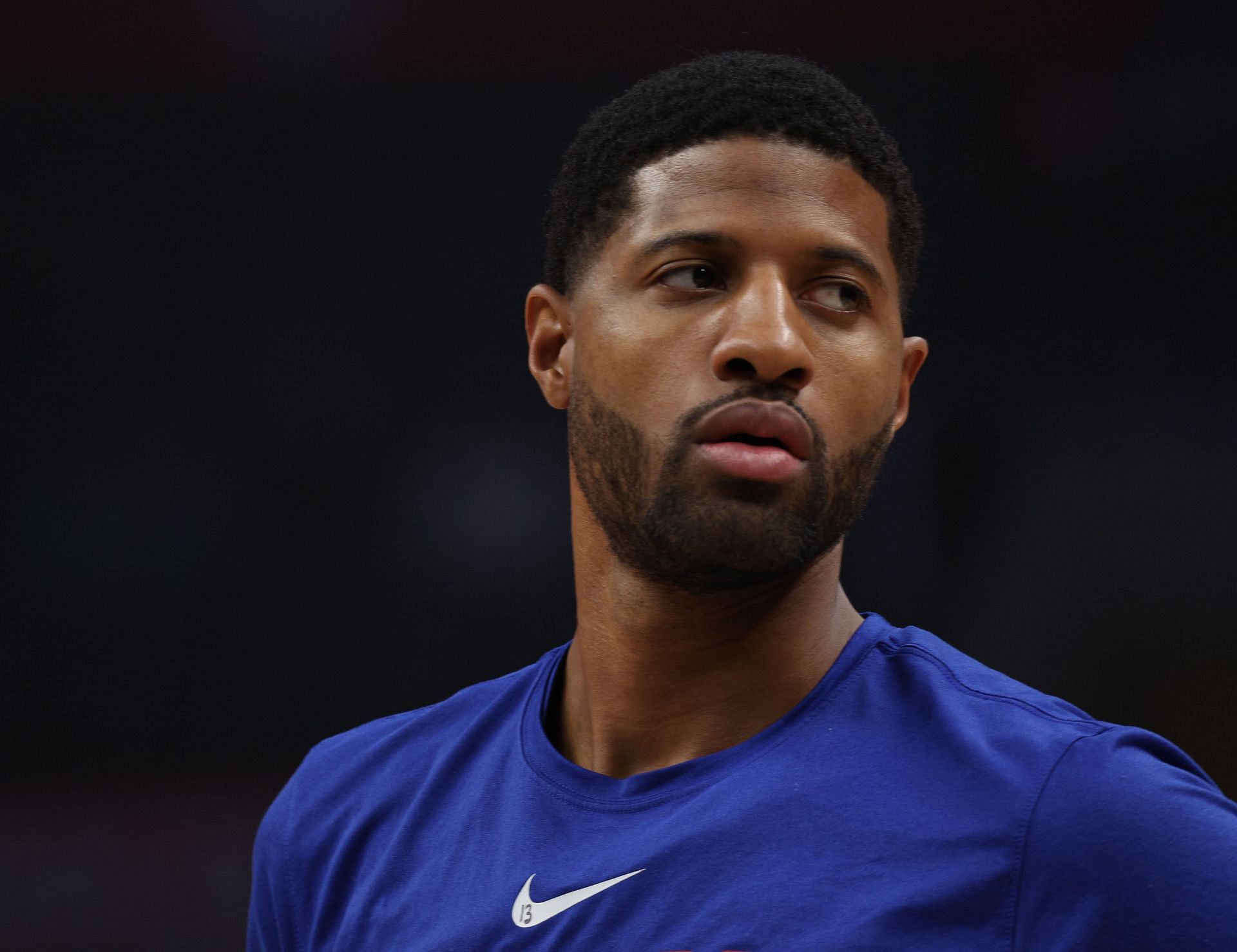 Former NBA All-Star Paul George remains questionable for the LA Clippers.