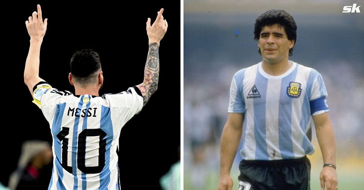 Diego Maradona sends heartfelt message to Lionel Messi