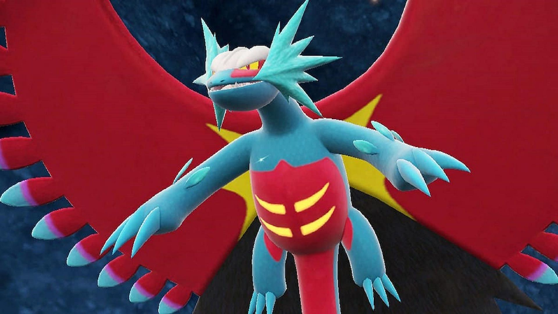 Roaring Moon is a past version of Salamence that can be seen in Pokemon Scarlet and Violet (Image via Game Freak)