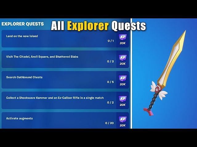 Fortnite Explorer Quests: Full List Of All Challenges & How To Complete