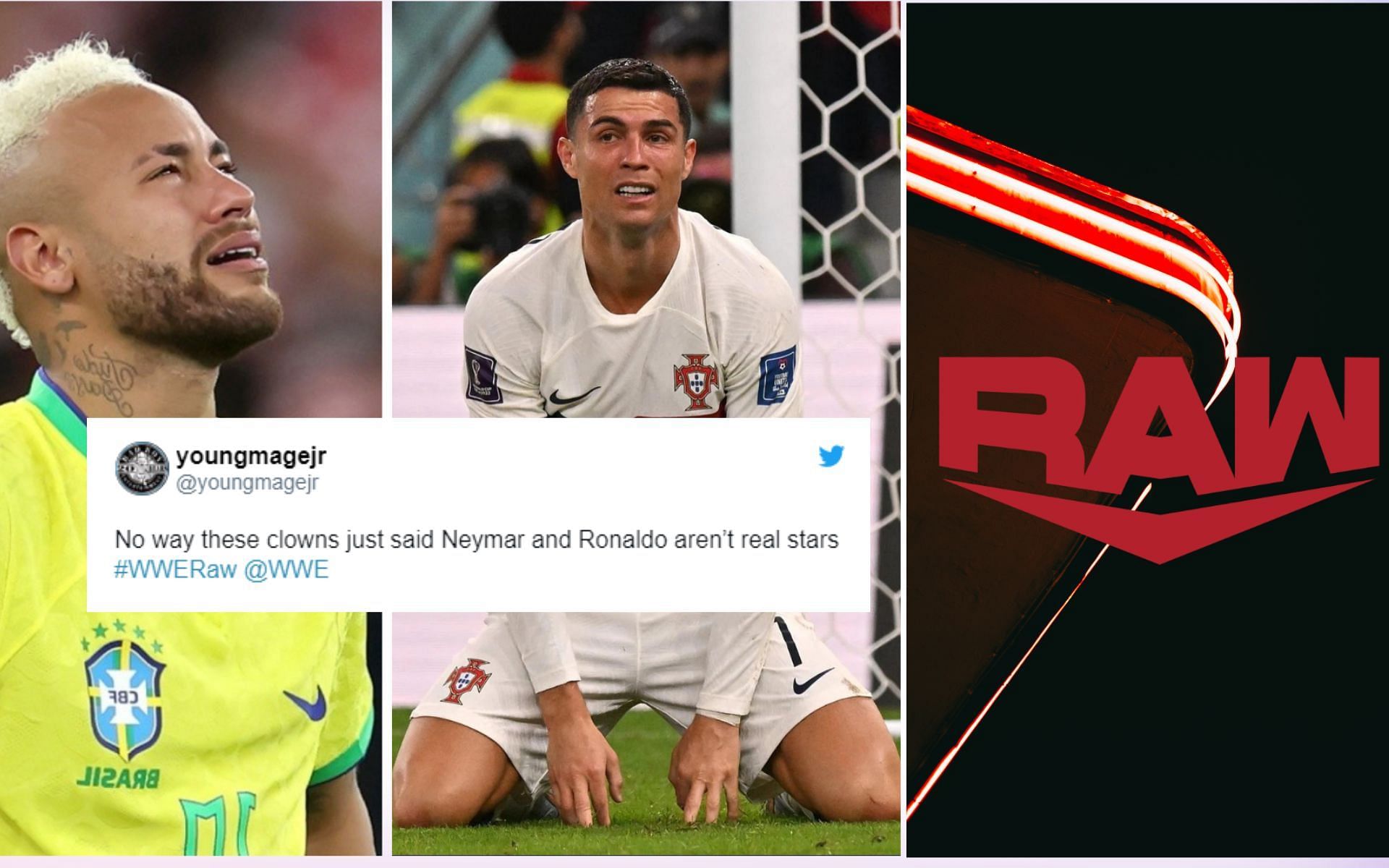 Corey Graves took a dig at two of the three biggest football/soccer stars in the world