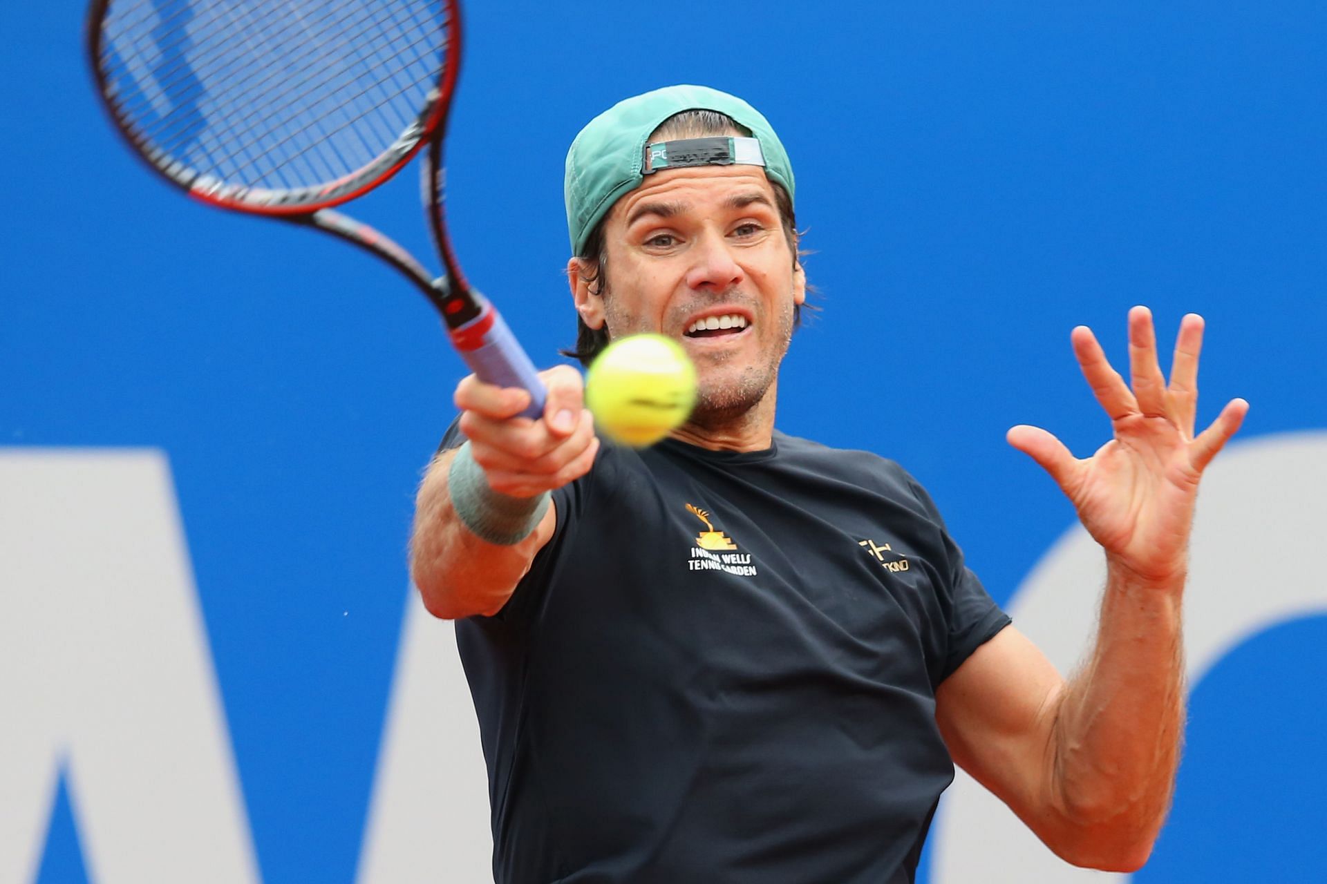 Tommy Haas in action at the BMW Open