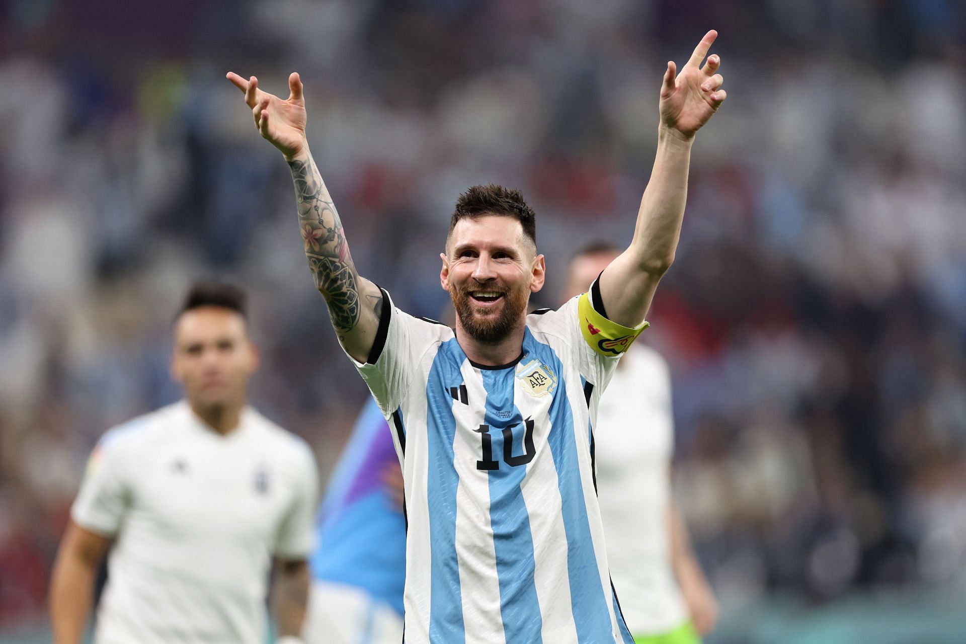 Lionel Messi can't stop making FIFA World Cup history.