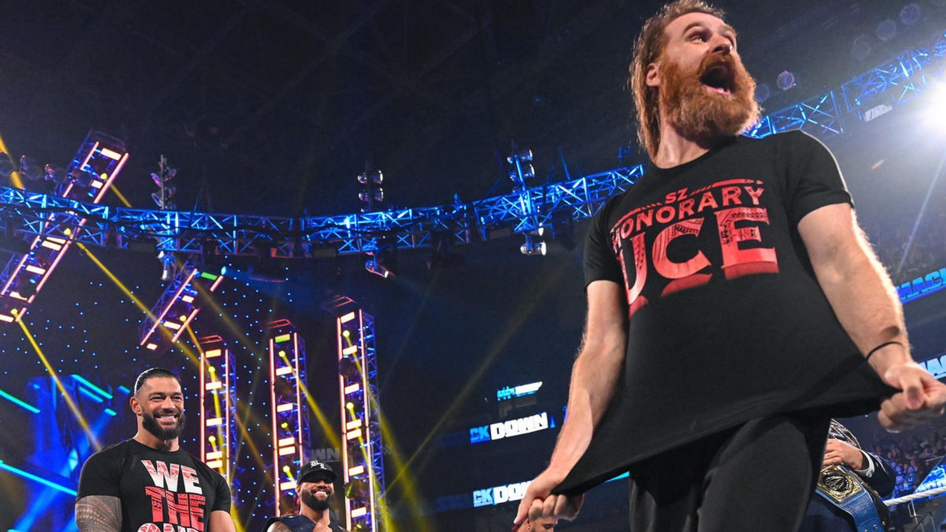 Sami Zayn was declared an &quot;Honorary Uce&quot; of the Bloodline earlier this year