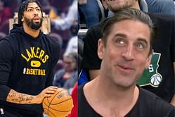 Anthony Davis credits Aaron Rodgers for providing him motivation to drop 44-point game against Bucks