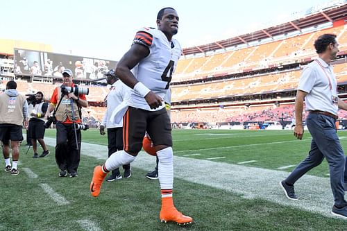 Deshaun Watson at Chicago Bears v Cleveland Browns